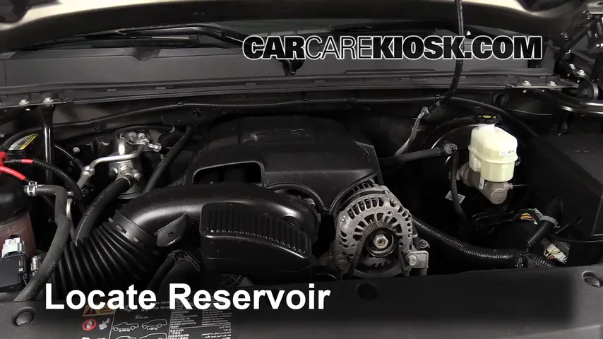 2013 Chevrolet Silverado 1500 LT 5.3L V8 FlexFuel Crew Cab Pickup Líquido limpiaparabrisas Agregar líquido
